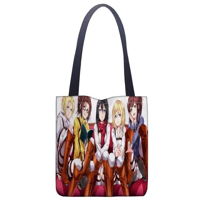 Sac Cabas Attaque des Titans Filles Soldats