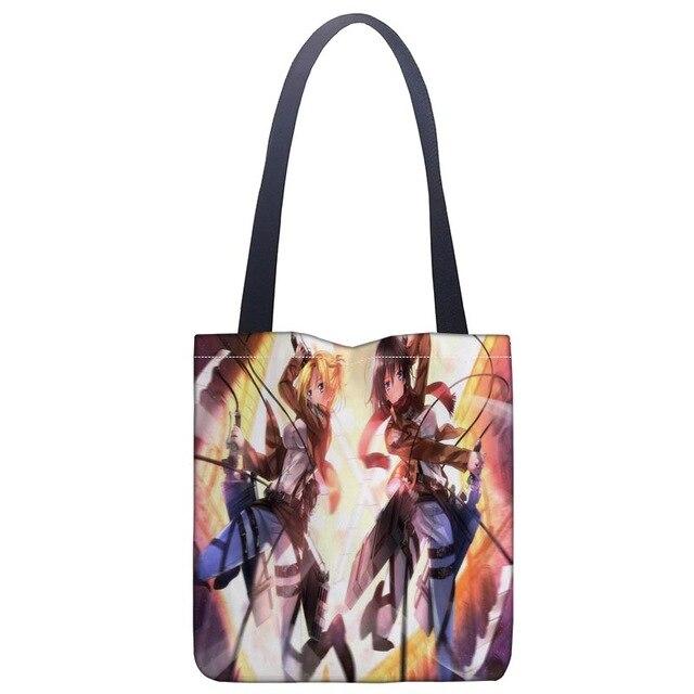 Sac Cabas Attaque des Titans Mikasa & Annie