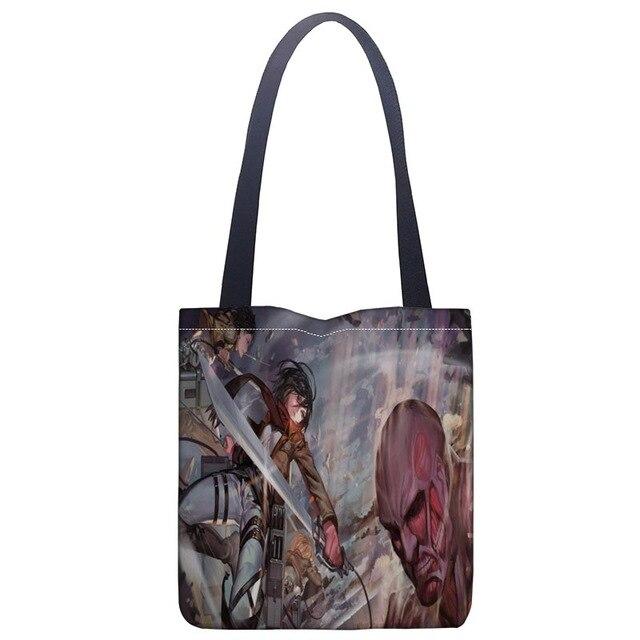 Sac Cabas Attaque des Titans Face au Titan Colossal